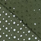 Ткань батист ришелье хаки (105г/м.кв120см пог.м) 178227 - изображение 4