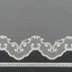 Ткань тюль сетка вышивка Соломия молочная с фестоном (46г/м.кв300см пог.м) 172873 - изображение 3
