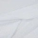 Ткань тюль кисея Плумети софт белая горошки белые с утяжелителем (77г/м.кв280см пог.м) 134359 - изображение 1