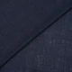 Ткань плательная лен/вискоза темно-синяя (180г/м.кв140см пог.м) 187851 - изображение 4