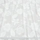 Ткань тюль кисея Онасиз молочная цветы крупные с утяжелителем (101г/м.кв280см пог.м) 131805 - изображение 2