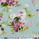 Декоративная ткань лонета Флорал букети фуксия, фон лазурь (160г/м.кв280см пог.м) 161178 - изображение 3