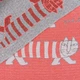 Ткань супергобелен Кот, фон коралловый (264г/м.кв150см пог.м) 176306 - изображение 4