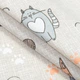 Ткань бязь ТКЧ набивная коты (140г/м.кв150см пог.м) 181744 - изображение 1