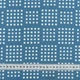 Ткань бязь ТКЧ набивная клетка морской (120г/м.кв150см пог.м) 182594 - изображение 3