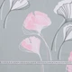 Ткань поплин ТКЧ гинкго билоба серо-розовый (120г/м.кв150см пог.м) 170972 - изображение 3