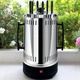Електрошашличниця Domotec BBQ-Grill DT на 6 шампурів, 1000 Вт, вертикальна, для дому (OOOl) - изображение 2