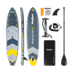 Надувна SUP-дошка REBEL ACTIVE RBA-4500 сірого кольору - зображення 1