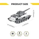 Коллекционная модель-конструктор Metal Time Танк T-34/85 (MT071) - изображение 8