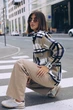 Тепла картата сорочка з турецького флісу бежевий XXL-3XL - зображення 3