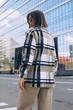 Тепла картата сорочка з турецького флісу бежевий XXL-3XL - зображення 4