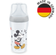 Пляшечка для годування Nuk Perfect Match Mickey Mouse 6-18 м прозора 260 мл (4008600434672) - зображення 2