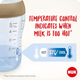 Пляшечка для годування Nuk Perfect Match Stars Glass прозора 120 мл (4008600434320) - зображення 3