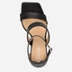 Женские босоножки кожаные Calvin Klein 600745072 37.5 Черные (1159834926) - изображение 4