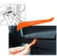 Съемники для снятия панели и молдинга автомобиля Removal Tools пластиковые лопатки для разборки обшивки салона машины / динамиков / дверей / магнитол, 4 шт, оранжевые (108653008) - изображение 6