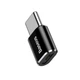 Перехідник microUSB F/Type-C M Baseus чорний - зображення 2