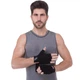 Перчатки спортивные для фитнеса и тренировок черные Zelart Fitness Gloves 161575 размер L Black - изображение 7