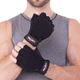 Перчатки спортивные для фитнеса и тренировок черные Zelart Fitness Gloves 161575 размер L Black - изображение 8