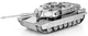 Металлический 3D конструктор Fascinations Metal Earth Tank - M1 Abrams (MMS206) - изображение 6