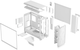 Obudowa Fractal Design Meshify 3 XL Ambience Pro RGB TG Clear Tint White (7340172707240) - obraz 11