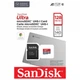 Карта памяти MicroSDXC 128GB UHS-I Class 10 SanDisk Ultra A1 R140MB/s + SD-adapter - изображение 4