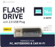 Pendrive Platinet X-Depo 16GB USB 2.0 Black (PMFE16B) - obraz 2