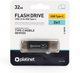 Флеш пам'ять Platinet C-Depo 32GB 2IN1 USB-A 3.2 + USB-C Black (PMFC32B) - зображення 3