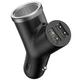 Автомобильное зарядное устройство BASEUS dual USB+cigarette lighter (2USB, 3.4A, 40W). Black - изображение 1