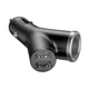 Автомобильное зарядное устройство BASEUS dual USB+cigarette lighter (2USB, 3.4A, 40W). Black - изображение 2