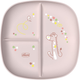 Тарелка секционная Chicco 12м+ Розовая (16003.15) - изображение 1