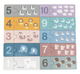 Drewniane puzzle - dopasowanka Viga PolarB Liczby 44071 (6971608440717) - obraz 1