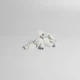 Брелок Дневная Фурия 8 см – Белый 3D дракон из «Как приручить дракона», фигурка для рюкзака и ключей - изображение 3