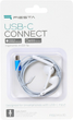 Słuchawki Fiesta In-Ear Earphones USB-C White (FISEMW10) - obraz 4
