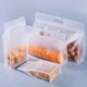 Пакет матовий із замком Zip-Lock 24x17 + 8 см (пакет для пакування з ручкою), плотність 200 мкм, 1шт - изображение 2