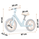 Rowerek biegowy Nukido Light Flee 760402 (5903890623036) - obraz 8