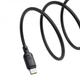 Кабель зарядний Baseus Silky Series Type-C to Type-C 100W 2м обплетення з PVC Чорний - зображення 3