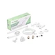 Смеситель для ванны Plamix Pablo -140 EURO SET White (с шлангом и лейкой) (PM0670) - изображение 7