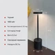 LED-лампа настільна бездротова 360° з сенсорним керуванням акумуляторна 1800 мАг 5 Вт Чорна (TG784) - зображення 6
