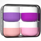 Набор емкостей для косметики 4х50ML ( 4 шт.) purple 3DTOYSLAMP - изображение 1