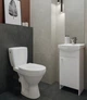 Унитаз-компакт Cersanit-Mito 906 Cersania SimpleON 011 с бачком 3/6 л и сиденьем Soft Close дюропласт K119-085 - изображение 5