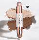Хайлайтер и контур-стик для лица Bogenia Match Stick Highlighter & Contour BG656 № 001 - изображение 2