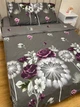 Комплект спального белья Soft полуторный с цветами роз - изображение 3