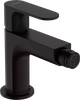 Смеситель hansgrohe Rebris S для биде, черный матовый 72210670 со сливным гарнитуром - изображение 1