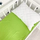 Детская простыня на резинке 160х80 см Oh My Kids Цвет зеленая трава - изображение 2