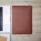 Чехол для MacBook Pro 14" 2021-2025 из кожи "фрост" INCARNE Gamma Plus Коньяк - изображение 5