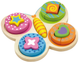 Drewniany puzzle - sorter Viga na podstawce Motyl 59924 (6934510599249) - obraz 1