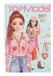 Zestaw kreatywny Depesche Dress Me Up Big Top Model z naklejkami 13486A (4010070699673) - obraz 1