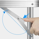 Комплект набор кемпинговый туристический походный складной стол для пикника со стульями 4 штуки 120х70х60 см (480536-Prob) Коричневый - изображение 3
