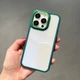 Чохол на iPhone 14 Pro Max Crystal case green - зображення 1
