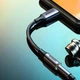 Переходник DAC chip кабель USB Type-C to 3.5 mm Ugreen AV161 аудиоадаптер для наушников Black (50631) - изображение 10